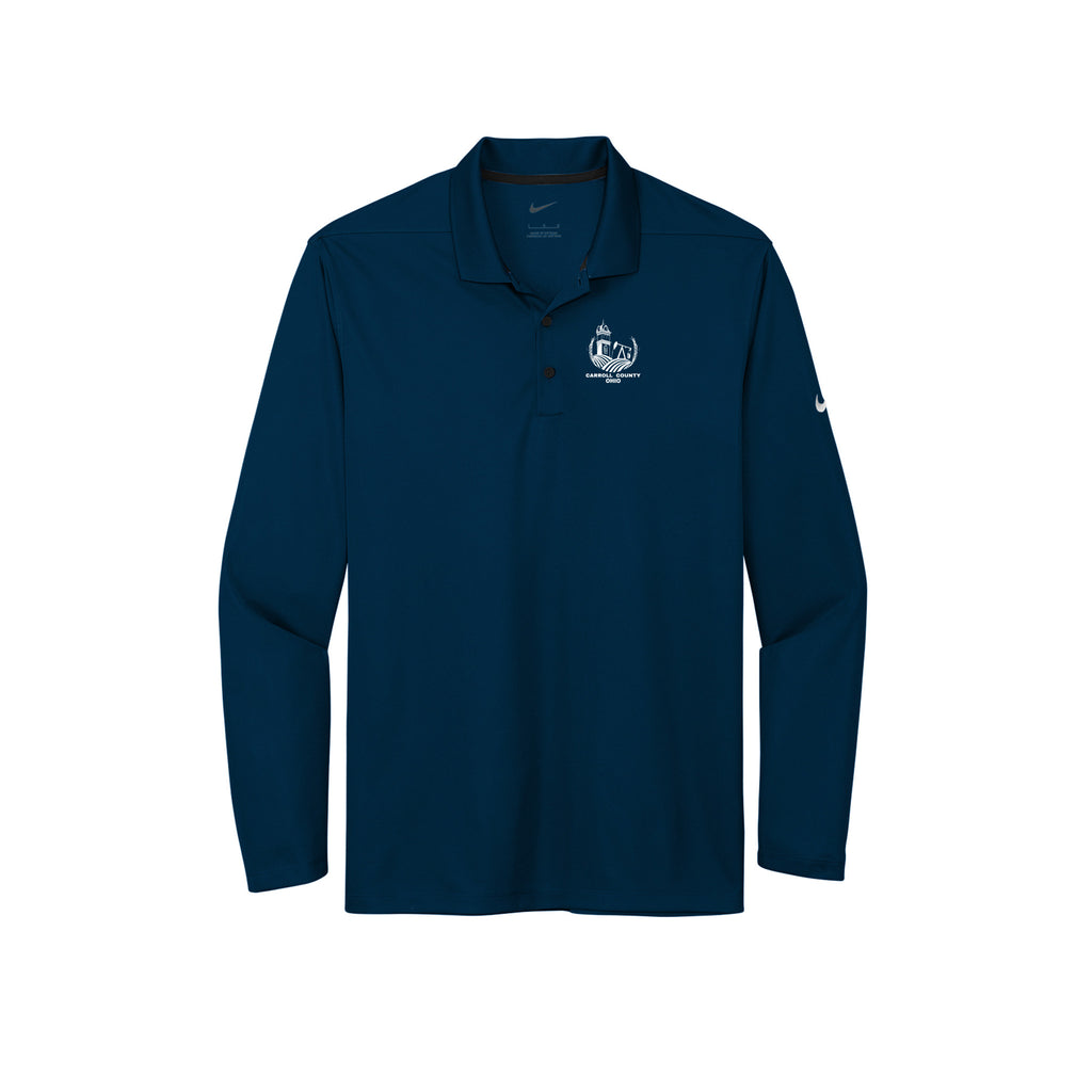 Carroll County - Nike Dri-FIT Micro Pique 2.0 Long Sleeve Polo