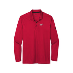 Tom Masano Mercedes-Benz - Nike Dri-FIT Micro Pique 2.0 Long Sleeve Polo