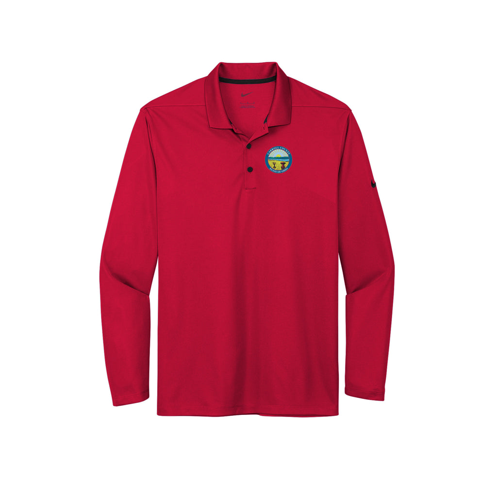 Carroll County - Nike Dri-FIT Micro Pique 2.0 Long Sleeve Polo