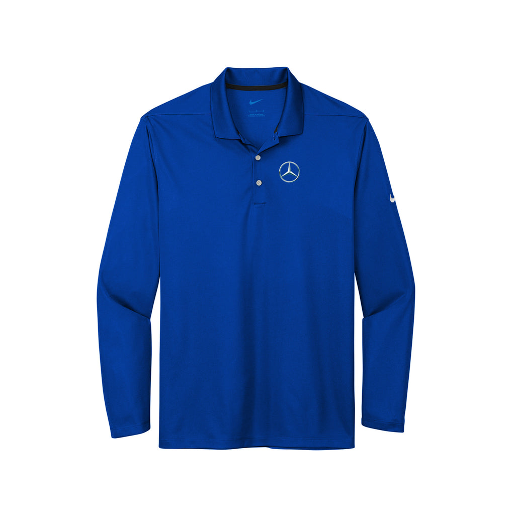 Tom Masano Mercedes-Benz - Nike Dri-FIT Micro Pique 2.0 Long Sleeve Polo