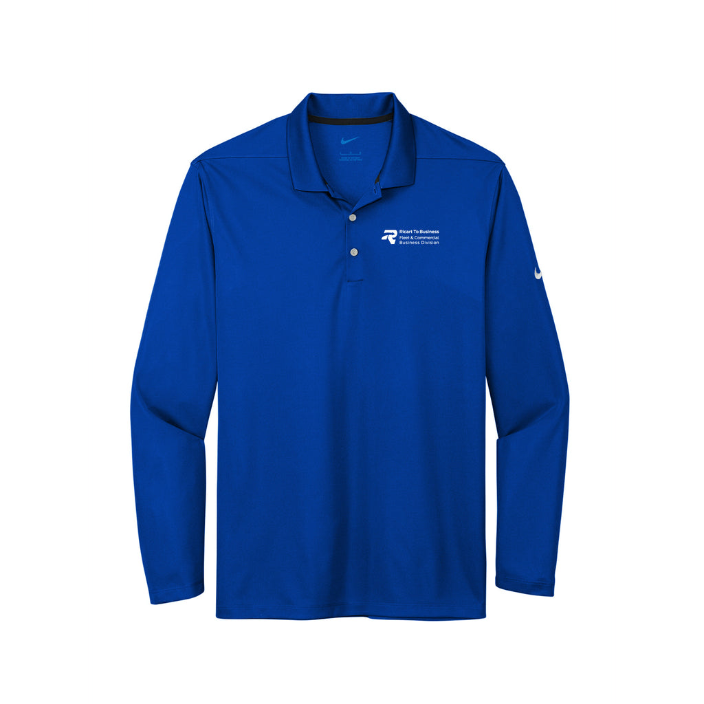 Ricart Admin - Nike Dri-FIT Micro Pique 2.0 Long Sleeve Polo