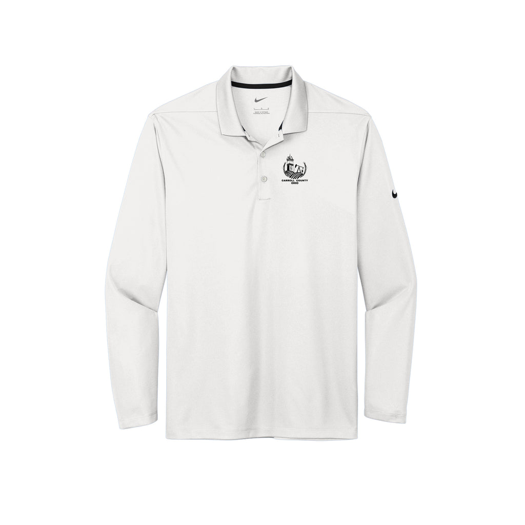 Carroll County - Nike Dri-FIT Micro Pique 2.0 Long Sleeve Polo