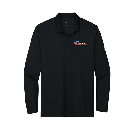 Chesrown - Nike Dri-FIT Micro Pique 2.0 Long Sleeve Polo