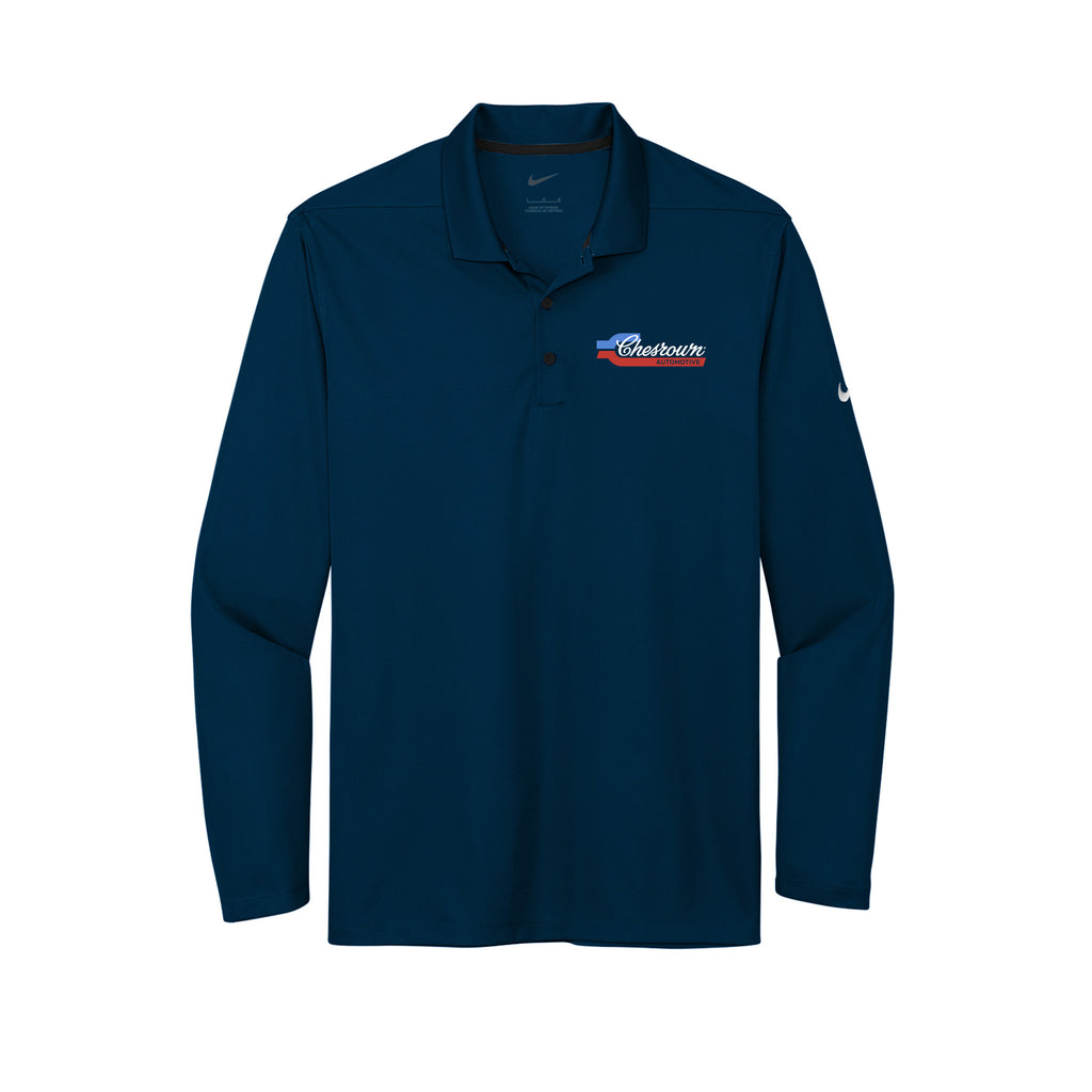 Chesrown - Nike Dri-FIT Micro Pique 2.0 Long Sleeve Polo