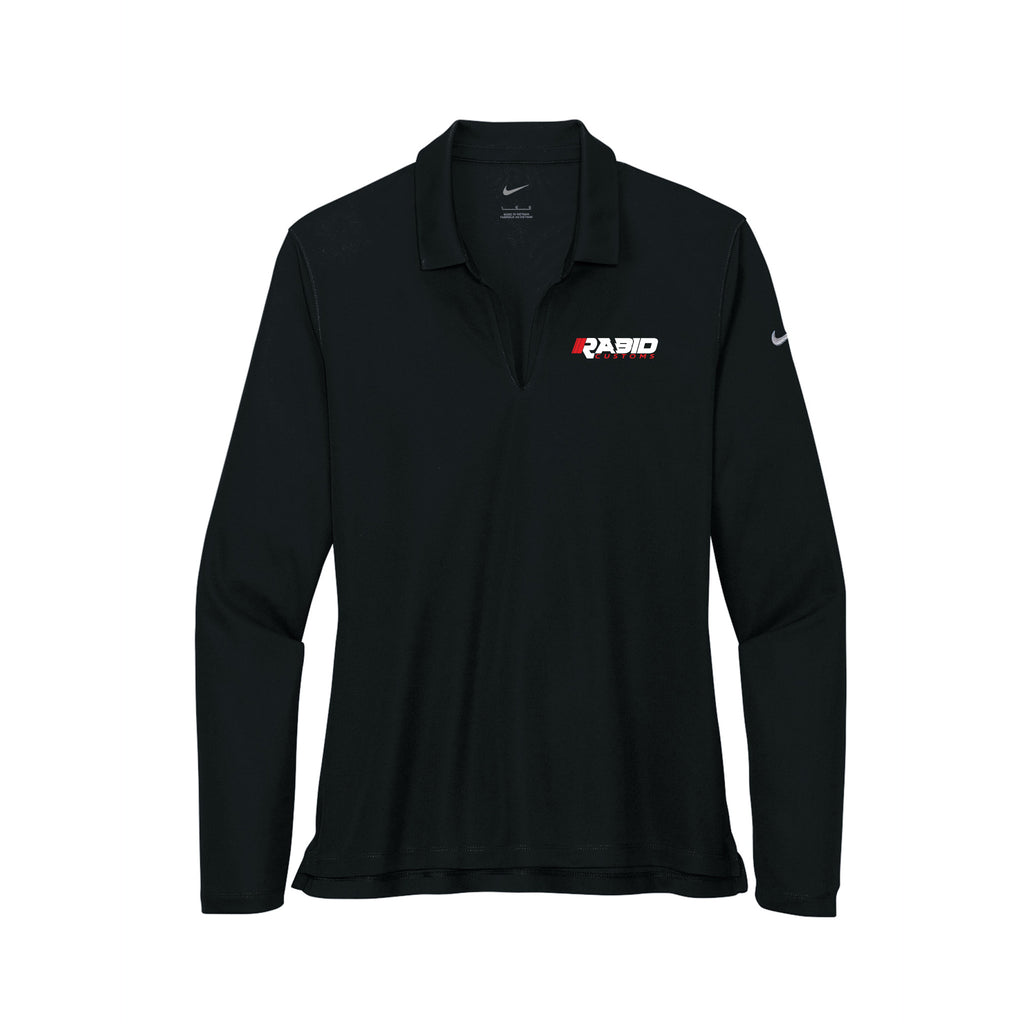 Ricart Admin - Nike Women's Dri-FIT Micro Pique 2.0 Long Sleeve Polo