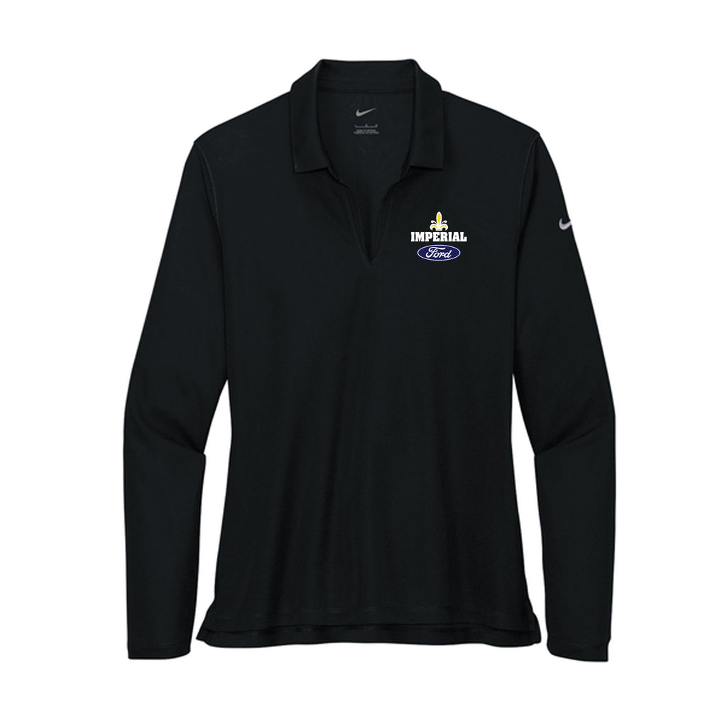 Imperial Ford - Nike Women's Dri-FIT Micro Pique 2.0 Long Sleeve Polo
