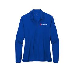 CEBCO - Nike Ladies Dri-FIT Micro Pique 2.0 Long Sleeve Polo