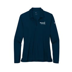 Masano Auto Park - Nike Ladies Dri-FIT Micro Pique 2.0 Long Sleeve Polo