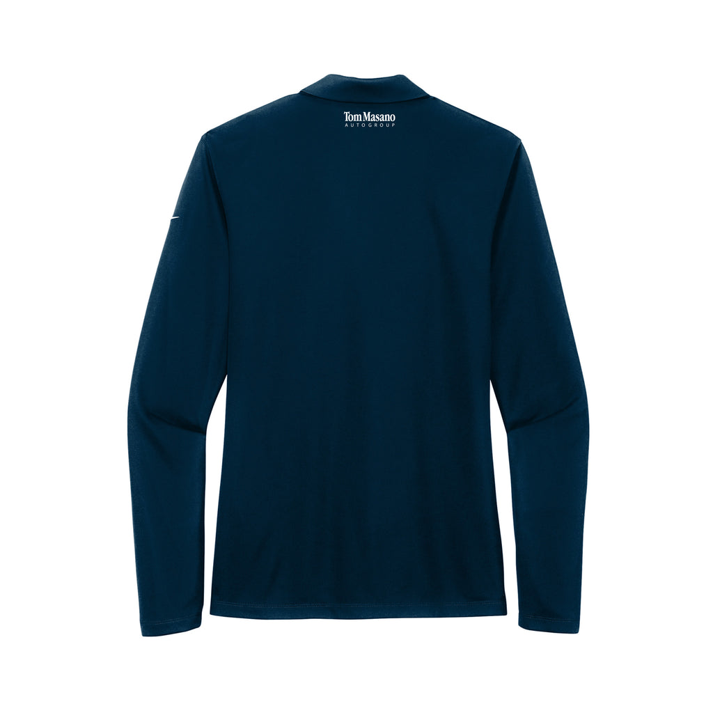 BDC - Nike Ladies Dri-FIT Micro Pique 2.0 Long Sleeve Polo