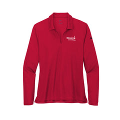 Masano Auto Park - Nike Ladies Dri-FIT Micro Pique 2.0 Long Sleeve Polo