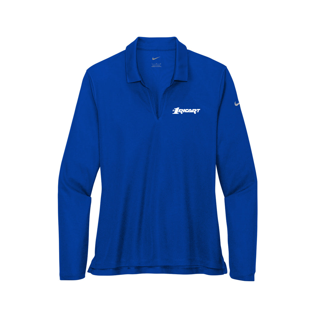 Ricart Admin - Nike Women's Dri-FIT Micro Pique 2.0 Long Sleeve Polo