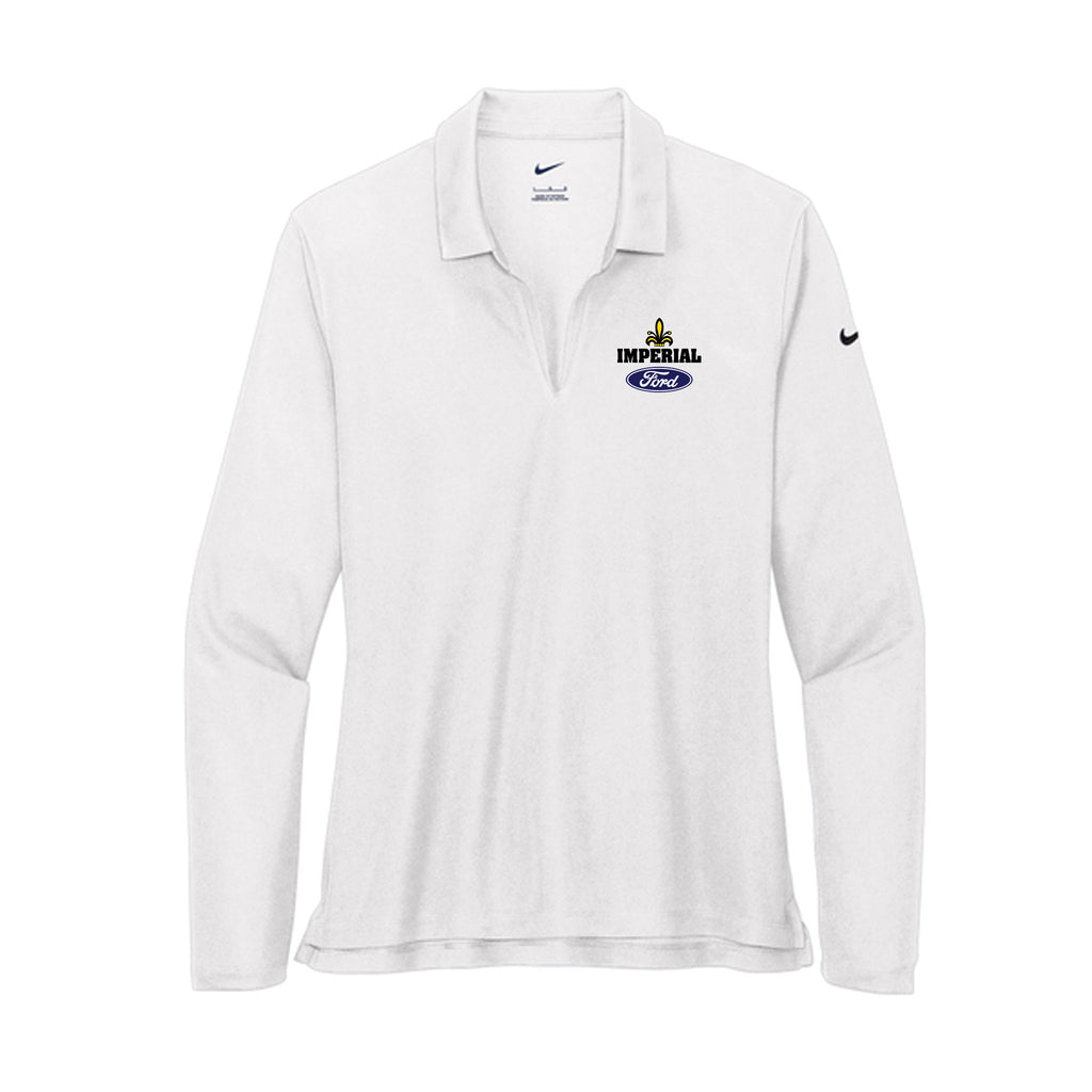 Imperial Ford - Nike Women's Dri-FIT Micro Pique 2.0 Long Sleeve Polo
