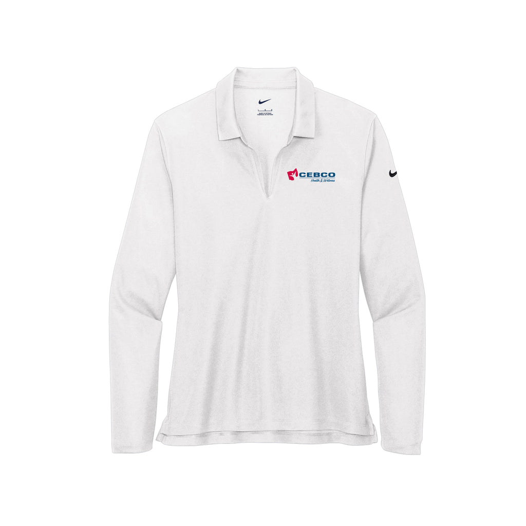 CEBCO - Nike Ladies Dri-FIT Micro Pique 2.0 Long Sleeve Polo
