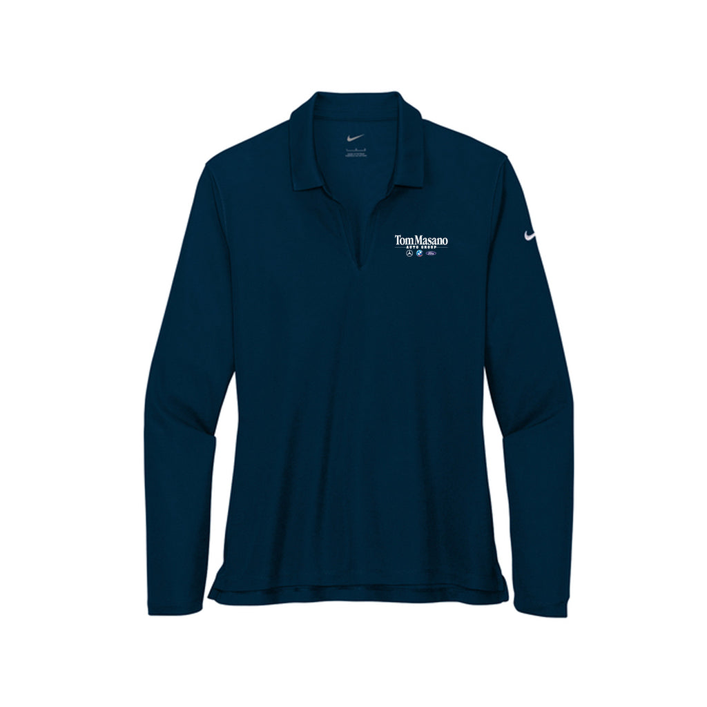 Tom Masano Auto Group - Nike Women's Dri-FIT Micro Pique 2.0 Long Sleeve Polo