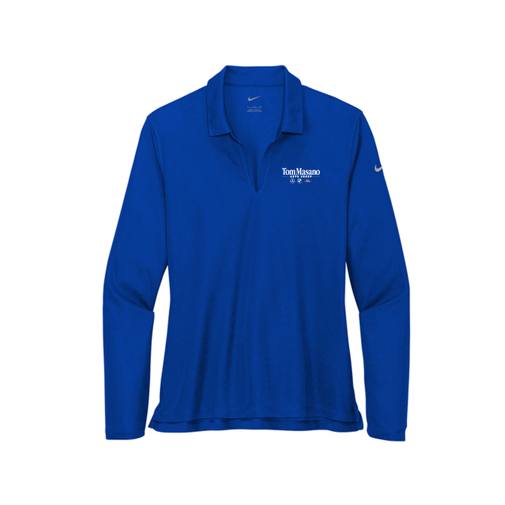 Tom Masano Auto Group - Nike Women's Dri-FIT Micro Pique 2.0 Long Sleeve Polo