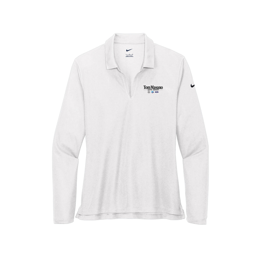 Tom Masano Auto Group - Nike Women's Dri-FIT Micro Pique 2.0 Long Sleeve Polo
