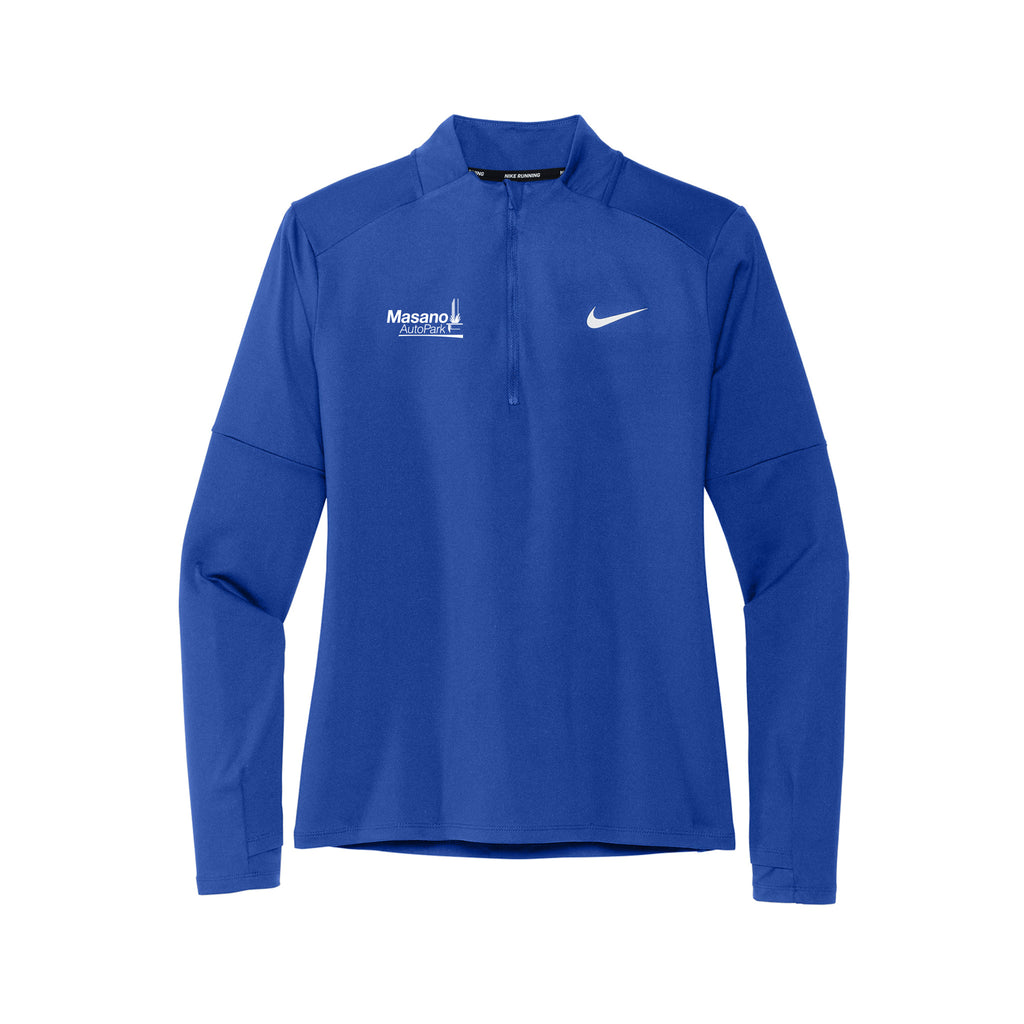 Masano Auto Park - Nike Ladies Dri-FIT Element 1/2-Zip Top