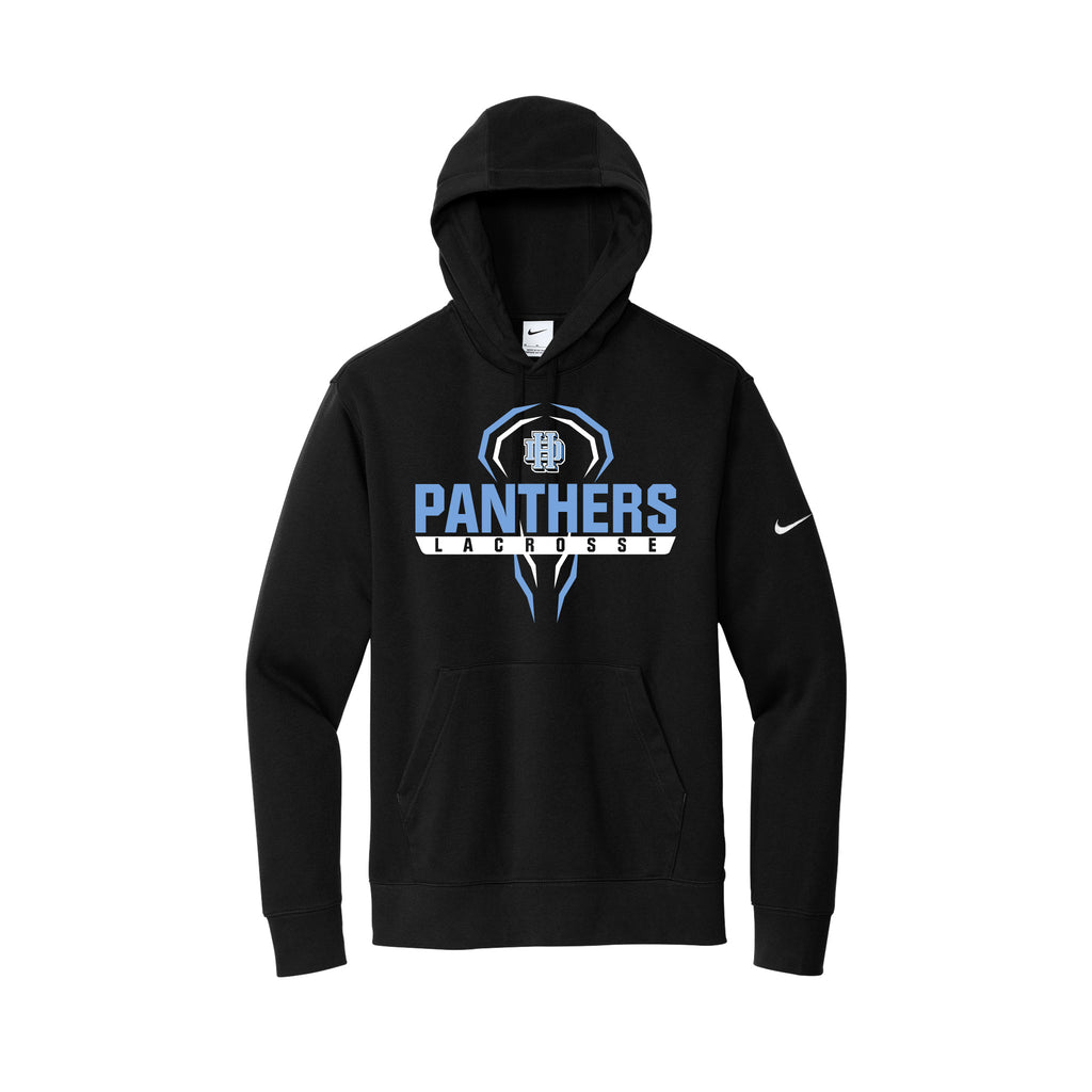 Hilliard Darby Lacrosse - Nike Club Fleece Sleeve Swoosh Pullover Hoodie