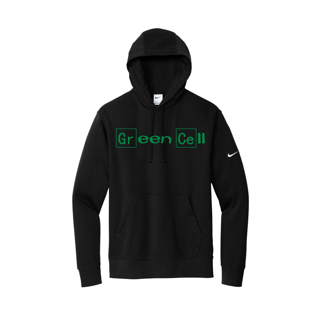Green Cell - Nike Club Fleece Sleeve Swoosh Pullover Hoodie