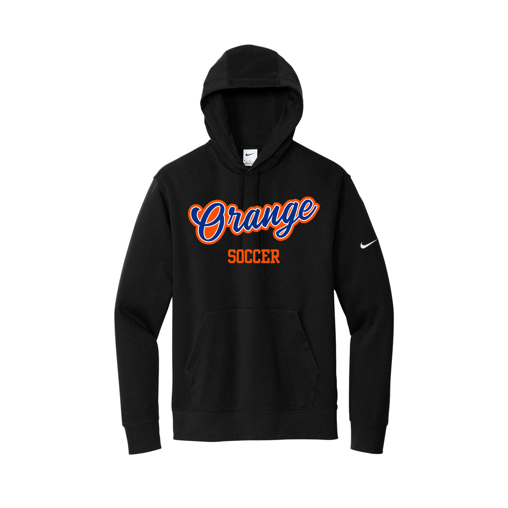 Olentangy Orange Soccer - Nike Club Fleece Sleeve Swoosh Pullover Hoodie