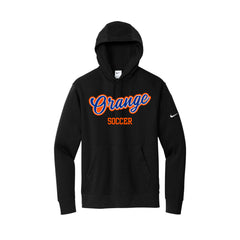Olentangy Orange Soccer - Nike Club Fleece Sleeve Swoosh Pullover Hoodie