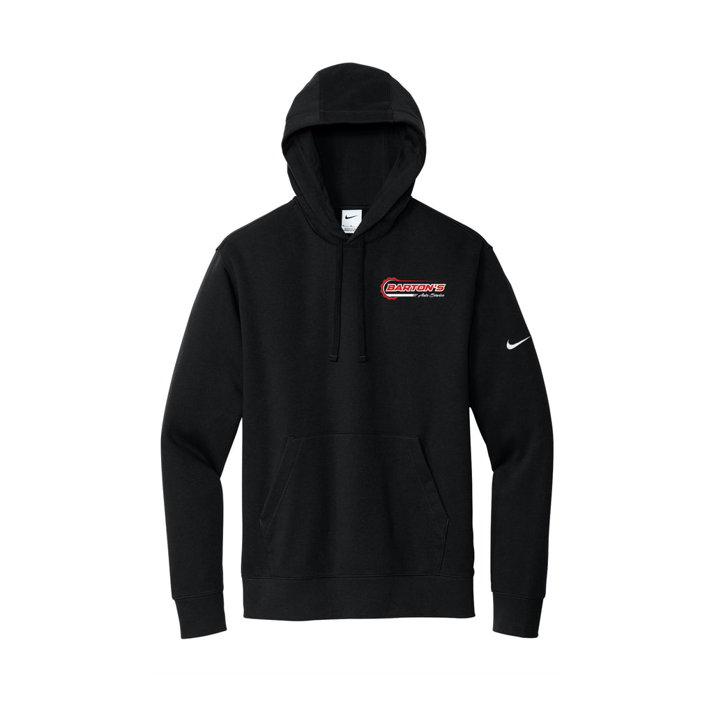Bartons - Nike Club Fleece Sleeve Swoosh Pullover Hoodie