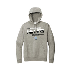 Hilliard Darby Lacrosse - Nike Club Fleece Sleeve Swoosh Pullover Hoodie