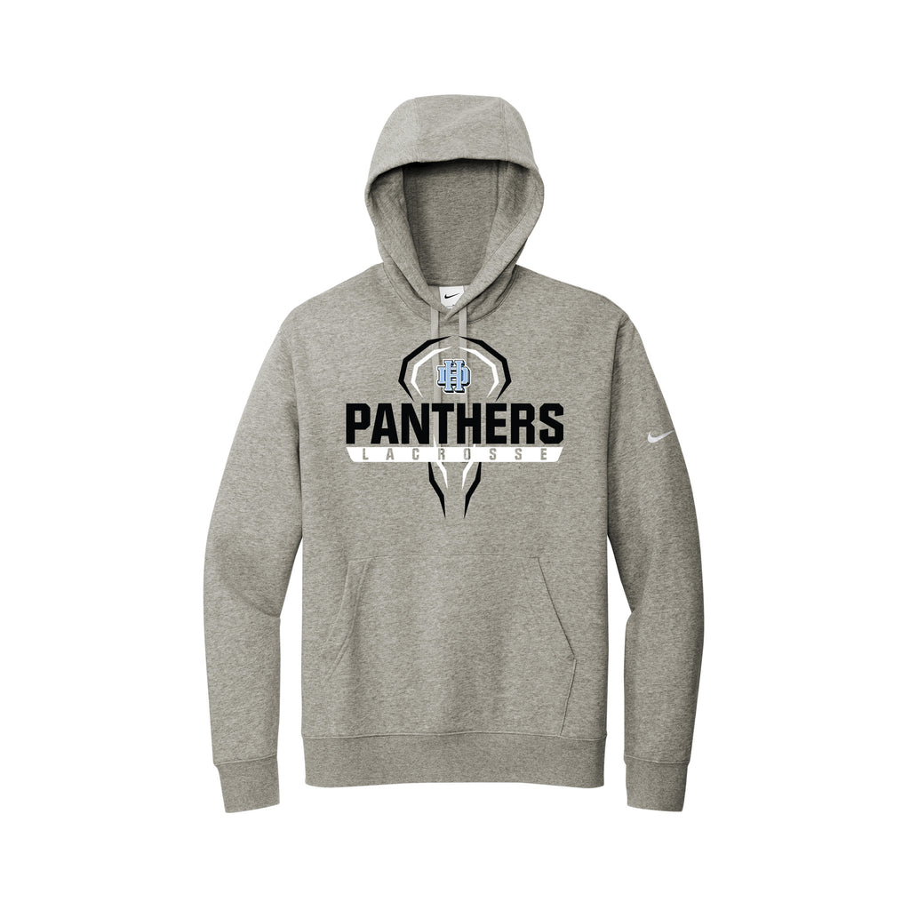 Hilliard Darby Lacrosse - Nike Club Fleece Sleeve Swoosh Pullover Hoodie