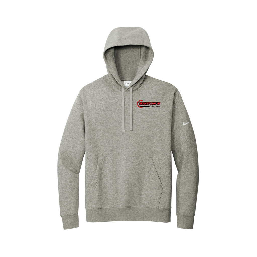 Bartons - Nike Club Fleece Sleeve Swoosh Pullover Hoodie