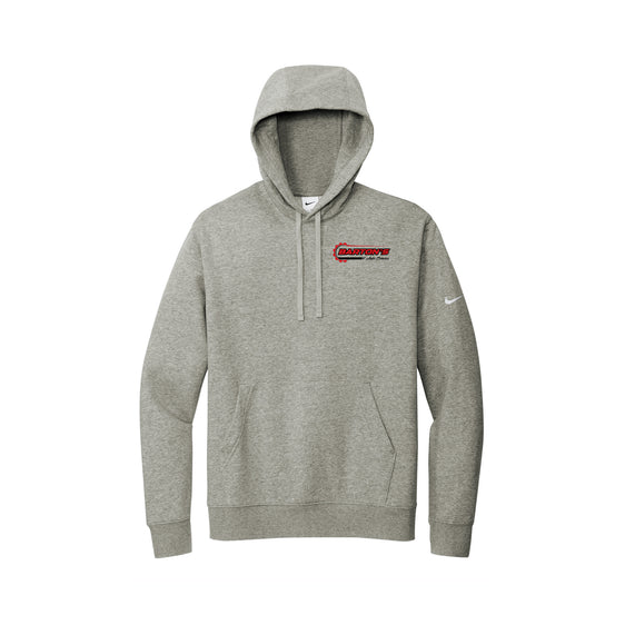 Bartons - Nike Club Fleece Sleeve Swoosh Pullover Hoodie