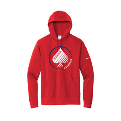 Blackjack Elite Lacrosse - Nike Club Fleece Sleeve Swoosh Pullover Hoodie