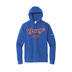 Olentangy Orange Soccer - Nike Club Fleece Sleeve Swoosh Pullover Hoodie