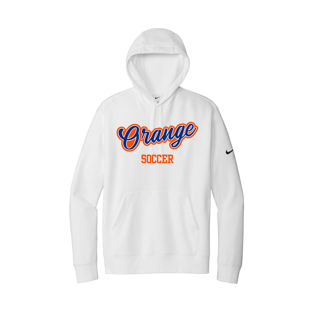 Olentangy Orange Soccer - Nike Club Fleece Sleeve Swoosh Pullover Hoodie