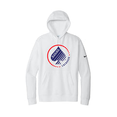 Blackjack Elite Lacrosse - Nike Club Fleece Sleeve Swoosh Pullover Hoodie