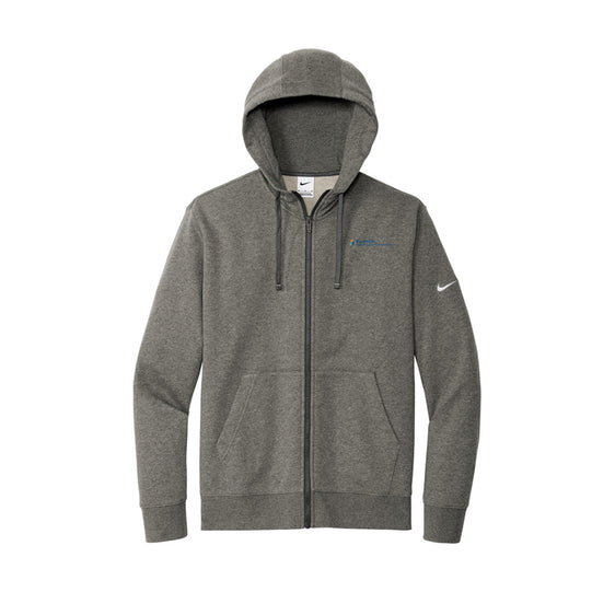 Bloom Life Wealth & Business Planning - Nike Club Fleece Sleeve Swoosh Full-Zip Hoodie