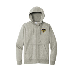 First Class Detailing - Nike Club Fleece Sleeve Swoosh Full-Zip Hoodie