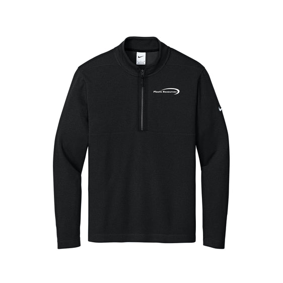 Plastic Resources - Nike Textured 1/2-Zip Cover-Up