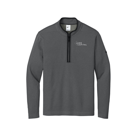 Lume Capital - Nike Textured 1/2-Zip Cover-Up