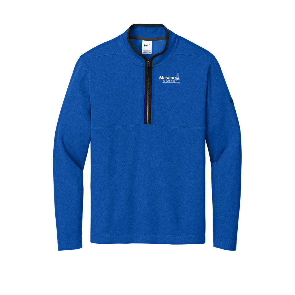 Masano Auto Park - Nike Textured 1/2-Zip Cover-Up