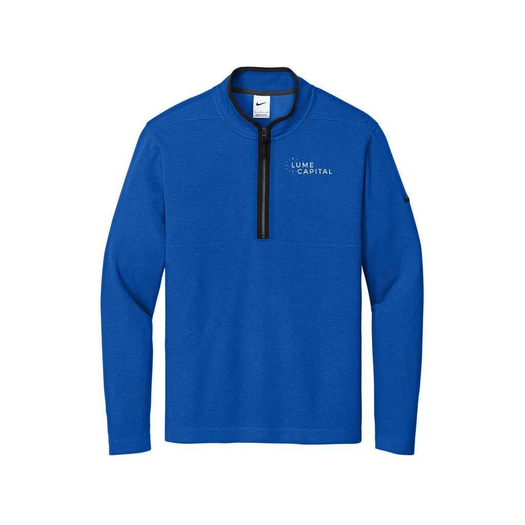 Lume Capital - Nike Textured 1/2-Zip Cover-Up