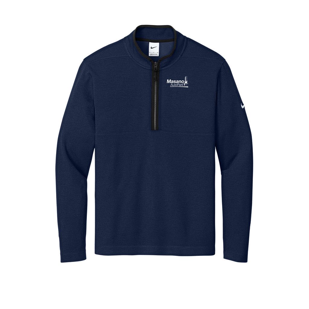 Masano Auto Park - Nike Textured 1/2-Zip Cover-Up