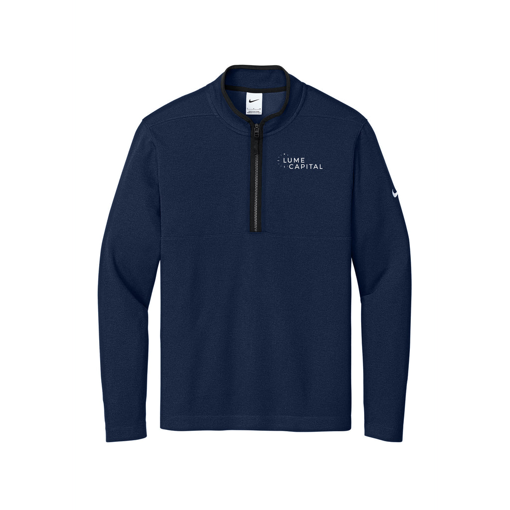 Lume Capital - Nike Textured 1/2-Zip Cover-Up