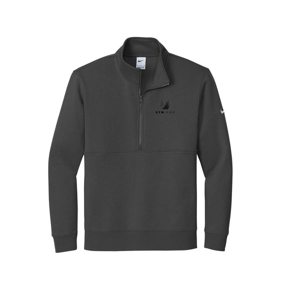 Syn Lawn - Nike Club Fleece Sleeve Swoosh 1/2-Zip