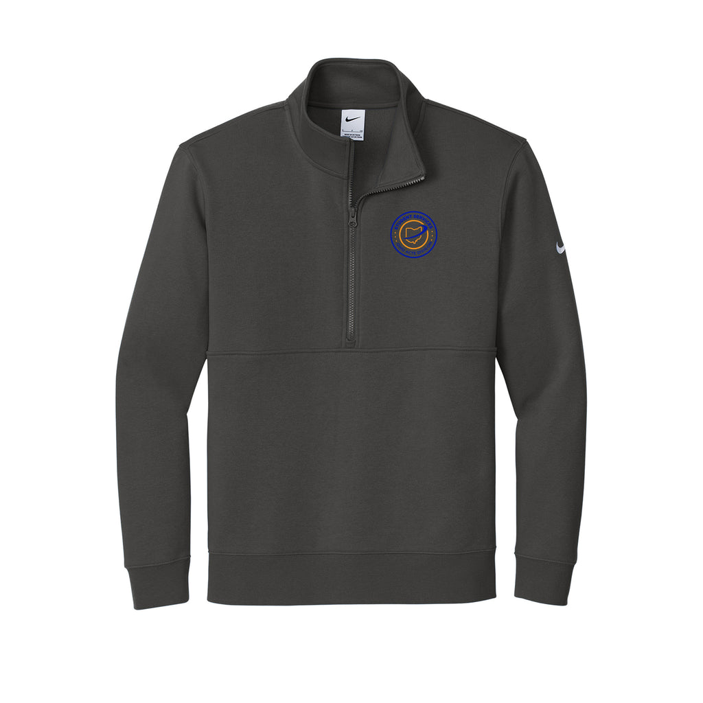 Ohio ACTE Student Services - Nike Club Fleece Sleeve Swoosh 1/2-Zip