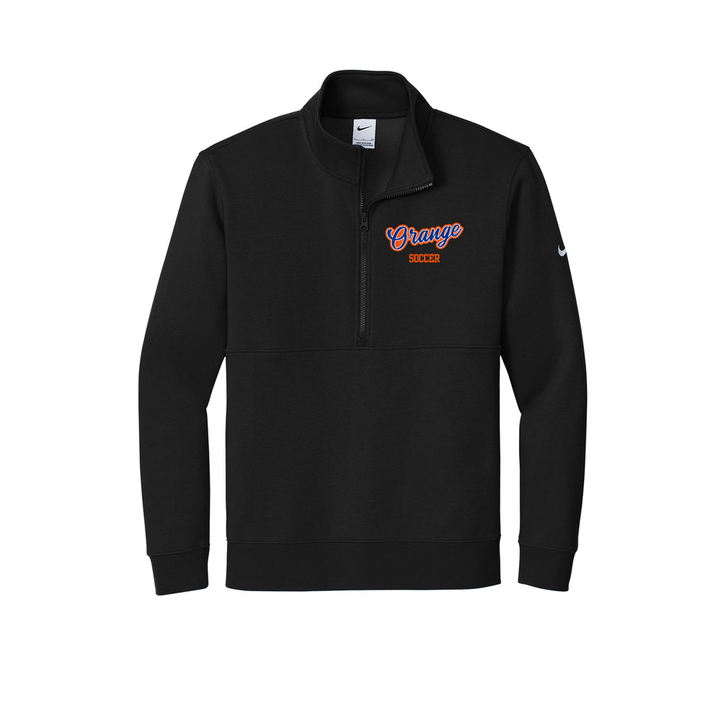 Olentangy Orange Soccer - Nike Club Fleece Sleeve Swoosh 1/2-Zip