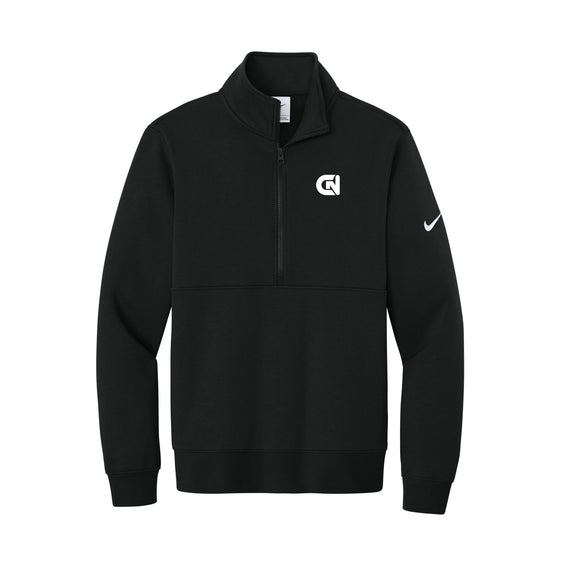 CN Consultnet - Nike Club Fleece Sleeve Swoosh 1/2-Zip