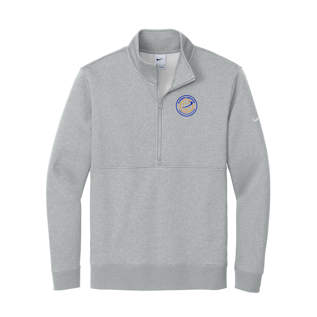Ohio ACTE Student Services - Nike Club Fleece Sleeve Swoosh 1/2-Zip