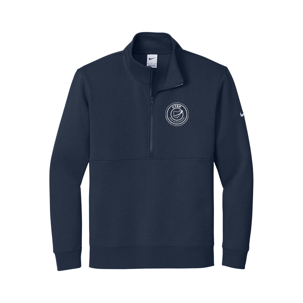 Ohio CTEP Division - Nike Club Fleece Sleeve Swoosh 1/2-Zip