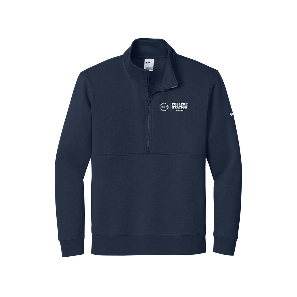 College Station Nissan - Nike Club Fleece Sleeve Swoosh 1/2-Zip