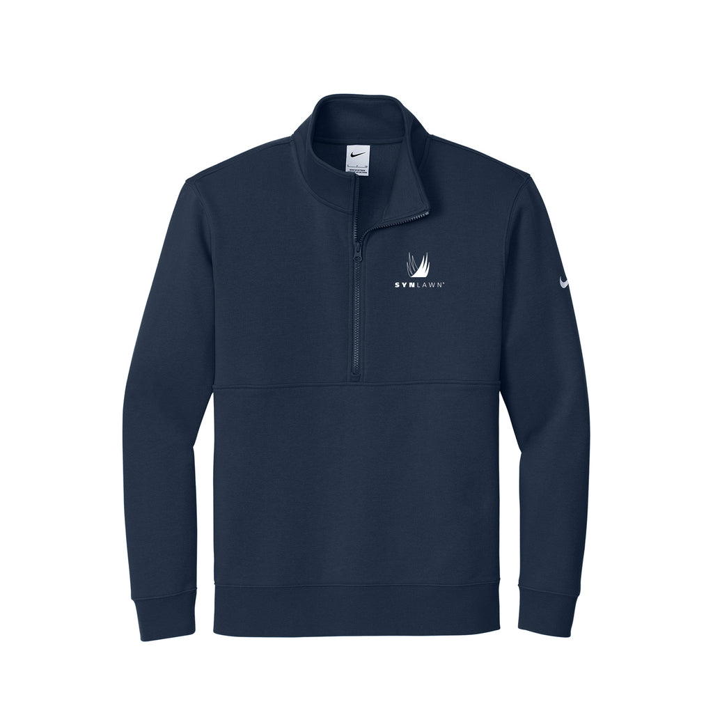 Syn Lawn - Nike Club Fleece Sleeve Swoosh 1/2-Zip